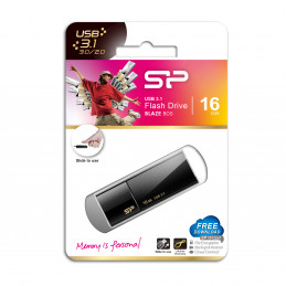 Silicon Power Blaze B05 USB-muisti 16 GB USB A-tyyppi 3.2 Gen 1 (3.1 Gen 1) Musta