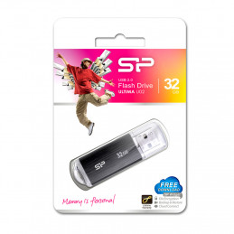 Silicon Power Ultima U02 USB-muisti 32 GB USB A-tyyppi 2.0 Musta