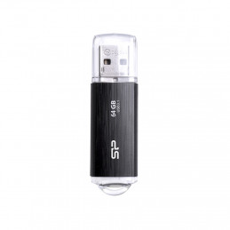 Silicon Power Blaze B02 USB-muisti 64 GB USB A-tyyppi 3.2 Gen 1 (3.1 Gen 1) Musta