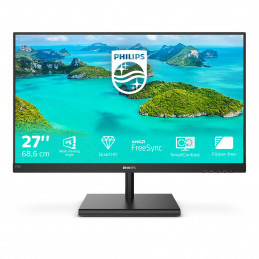 Philips E Line 275E1S 00 LED display 68,6 cm (27") 2560 x 1440 pikseliä Quad HD Musta
