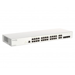D-Link DBS-2000-28 verkkokytkin Hallittu L2 Gigabit Ethernet (10 100 1000) Harmaa