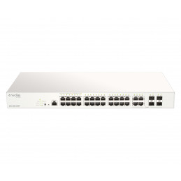 D-Link DBS-2000-28MP verkkokytkin Hallittu L2 Gigabit Ethernet (10 100 1000) Harmaa