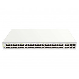 D-Link DBS-2000-52MP verkkokytkin Hallittu L2 Gigabit Ethernet (10 100 1000) Power over Ethernet -tuki Harmaa