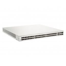 D-Link DBS-2000-52MP verkkokytkin Hallittu L2 Gigabit Ethernet (10 100 1000) Power over Ethernet -tuki Harmaa