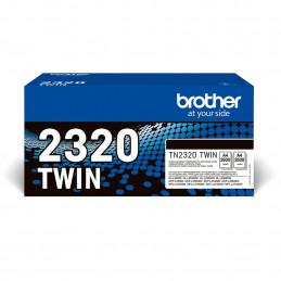 Brother TN-2320TWIN värikasetti 1 kpl Alkuperäinen Musta