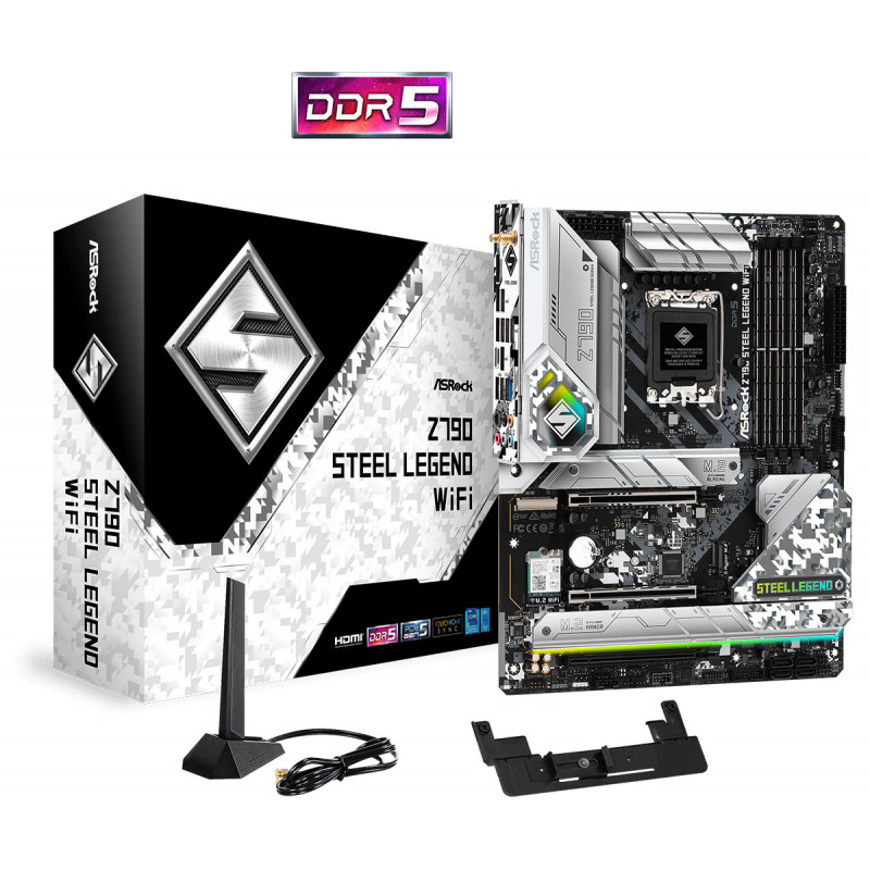 Asrock Z790 Steel Legend WiFi Intel Z790 LGA 1700 ATX