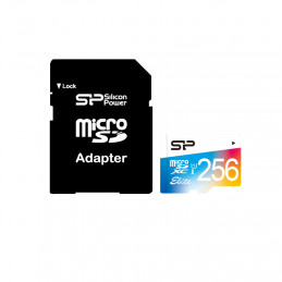 Silicon Power Elite 256 GB MicroSDXC UHS-I Luokka 10