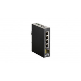 D-Link DIS‑100G‑5SW Hallitsematon L2 Gigabit Ethernet (10 100 1000) Musta