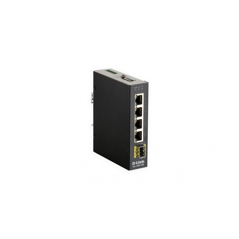 D-Link DIS‑100G‑5SW Hallitsematon L2 Gigabit Ethernet (10 100 1000) Musta