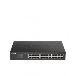 D-Link DGS-1100-24V2 verkkokytkin Hallittu L2 Gigabit Ethernet (10 100 1000) 1U Musta