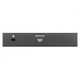 D-Link DGS-1100-05PDV2 verkkokytkin Hallittu Gigabit Ethernet (10 100 1000) Power over Ethernet -tuki Musta