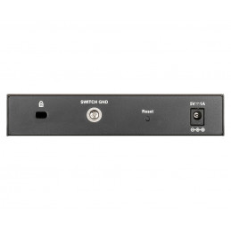 D-Link DGS-1100-08V2 verkkokytkin Hallittu L2 Gigabit Ethernet (10 100 1000) Musta