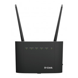 D-Link DSL-3788 langaton reititin Gigabitti Ethernet Kaksitaajuus (2,4 GHz 5 GHz) Musta