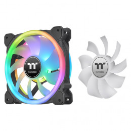 Thermaltake SWAFAN 14 RGB Tietokonekotelo Tuuletin 14 cm Musta 3 kpl