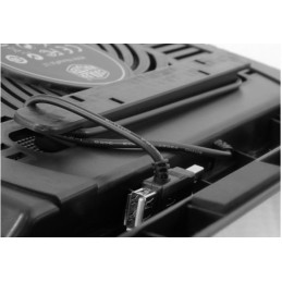 Cooler Master R9-NBC-NPL1-GP kannettavan tietokoneen jäähdytysalusta 43,2 cm (17") Musta
