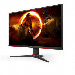 AOC Q27G2E BK tietokoneen litteä näyttö 68,6 cm (27") 2560 x 1440 pikseliä Quad HD Musta, Punainen
