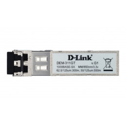 D-Link DEM-311GT lähetin-vastaanotinmoduuli Valokuitu 1000 Mbit s SFP 850 nm
