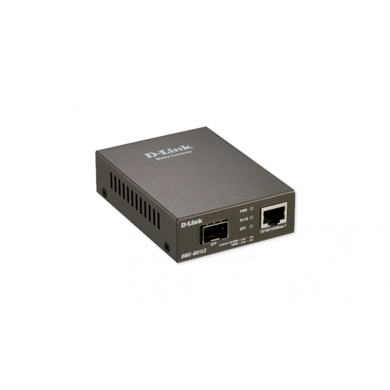 D-Link DMC-G01LC E verkon mediamuunnin 1000 Mbit s Harmaa