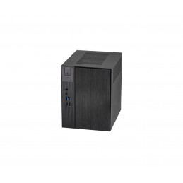 Asrock DeskMeet X300 8L-kokoinen PC Musta AMD X300 Kanta AM4
