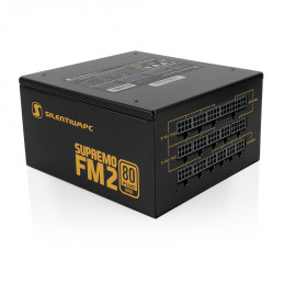SilentiumPC Supremo FM2 Gold virtalähdeyksikkö 750 W 24-pin ATX ATX Musta