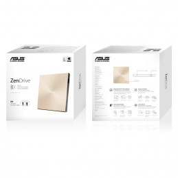 ASUS ZenDrive U9M levyasemat DVD±RW Kulta