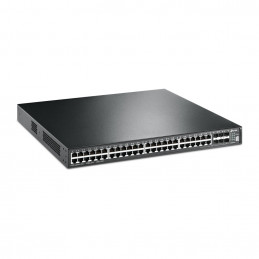 TP-LINK T3700G-52TQ Hallittu L2 L3 Gigabit Ethernet (10 100 1000) Musta