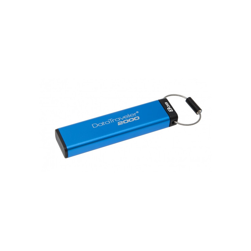 Kingston Technology DataTraveler 2000 8GB USB-muisti USB A-tyyppi 3.2 Gen 1 (3.1 Gen 1) Sininen