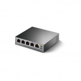 TP-LINK TL-SF1005P Hallitsematon Fast Ethernet (10 100) Power over Ethernet -tuki Musta