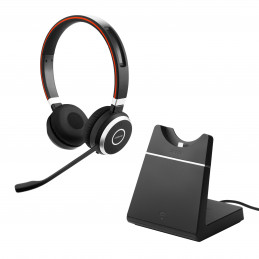 Jabra Evolve 65 UC Stereo Kuulokkeet Langallinen & langaton Pääpanta Toimisto puhelukeskus Micro-USB Bluetooth Musta