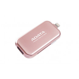 ADATA 64GB UE710 USB-muisti USB Type-A   Lightning 3.2 Gen 1 (3.1 Gen 1) Vaaleanpunainen