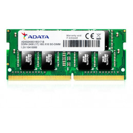 ADATA AD4S2400J4G17-S muistimoduuli 4 GB 1 x 4 GB DDR4 2400 MHz