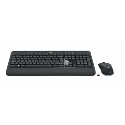 Logitech MK540 Advanced näppäimistö Langaton RF QWERTY Englanti (UK) Musta, Valkoinen