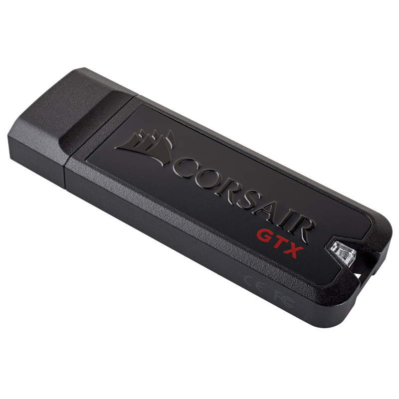 Corsair Flash Voyager GTX USB-muisti 128 GB USB A-tyyppi 3.2 Gen 1 (3.1 Gen 1) Musta