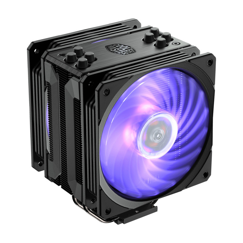 Cooler Master Hyper 212 RGB Black Edition w LGA1700 Tietokonekotelo, Suoritin Jäähdytin 12 cm Musta