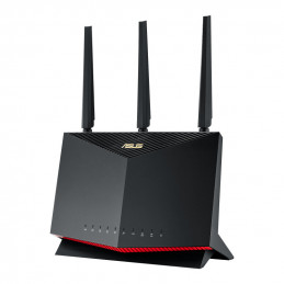ASUS RT-AX86U Pro langaton reititin Gigabitti Ethernet Kaksitaajuus (2,4 GHz 5 GHz) Musta