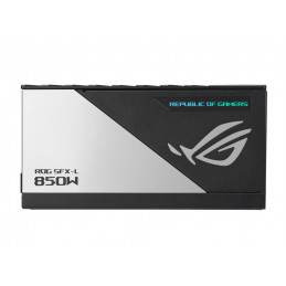 ASUS ROG Loki SFX-L 850W Platinum virtalähdeyksikkö 24-pin ATX Musta, Hopea