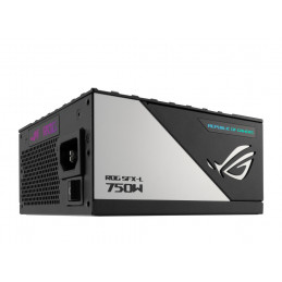 ASUS ROG Loki SFX-L 750W Platinum virtalähdeyksikkö 20+4 pin ATX Musta, Hopea