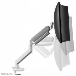 Neomounts by Newstar DS70-450WH1 monitorin kiinnike ja jalusta 106,7 cm (42") Puristin Läpipultattu Valkoinen