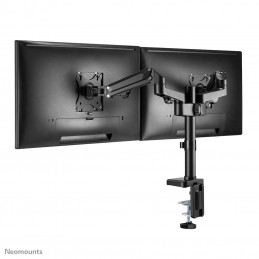 Neomounts by Newstar DS70-750BL2 monitorin kiinnike ja jalusta 68,6 cm (27") Puristin Läpipultattu Musta