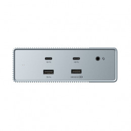 Targus HDG215-EUZ keskitin USB 3.2 Gen 2 (3.1 Gen 2) Type-C Hopea