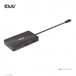 CLUB3D CSV-1598 keskitin Musta