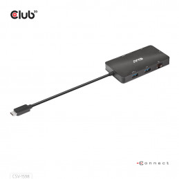 CLUB3D CSV-1598 keskitin Musta