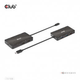 CLUB3D CSV-1598 keskitin Musta