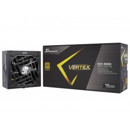 Seasonic VERTEX GX-850 virtalähdeyksikkö 850 W 20+4 pin ATX ATX Musta
