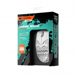 Canyon Puncher hiiri Oikeakätinen USB A-tyyppi Optinen 3200 DPI