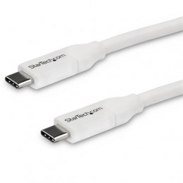 StarTech.com USB2C5C4MW USB-kaapeli 4 m USB 3.2 Gen 1 (3.1 Gen 1) USB C Valkoinen