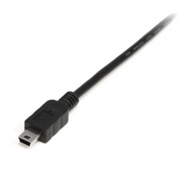 StarTech.com USB2HABM1M USB-kaapeli 1 m USB 2.0 USB A Mini-USB B Musta