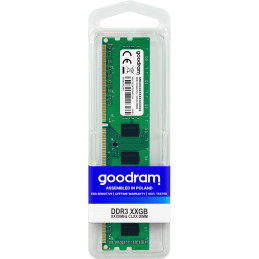 Goodram GR1333D364L9 4G muistimoduuli 4 GB 1 x 4 GB DDR3 1333 MHz