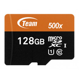 Team Group TUSDX128GUHS03 muistikortti 128 GB MicroSDXC UHS-I Luokka 10