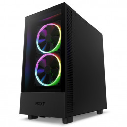 NZXT H5 Elite Midi Tower Musta, Läpinäkyvä